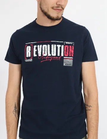 Tricou Milano Bulls, bleumarin