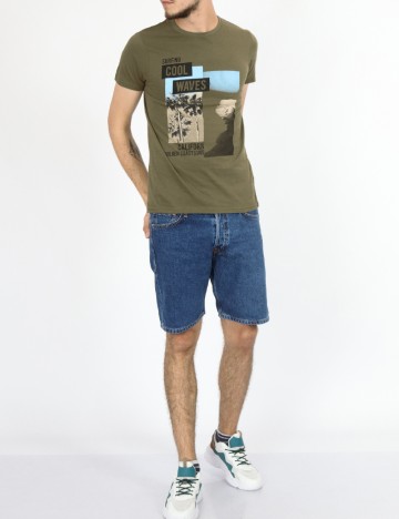 Tricou Milano Bulls, verde
