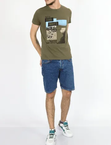 Tricou Milano Bulls, verde
