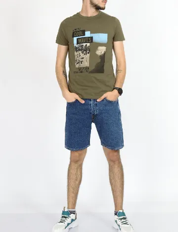 Tricou Milano Bulls, verde