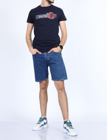 Tricou Milano Bulls, bleumarin