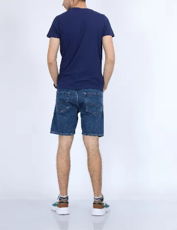 Tricou Milano Bulls, bleumarin