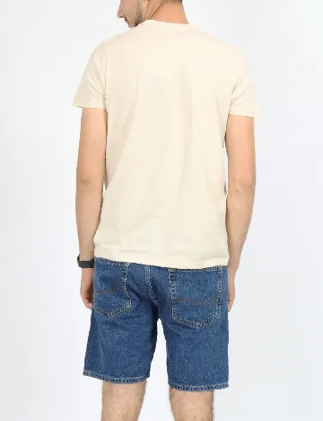 Tricou Milano Bulls, crem