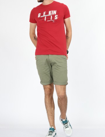Tricou Milano Bulls, rosu