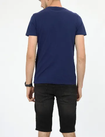 Tricou Milano Bulls, bleumarin