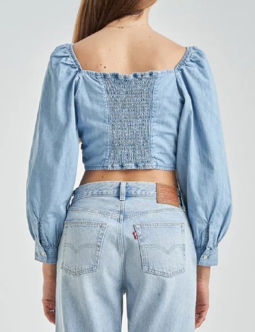 Top Levi S, bleu