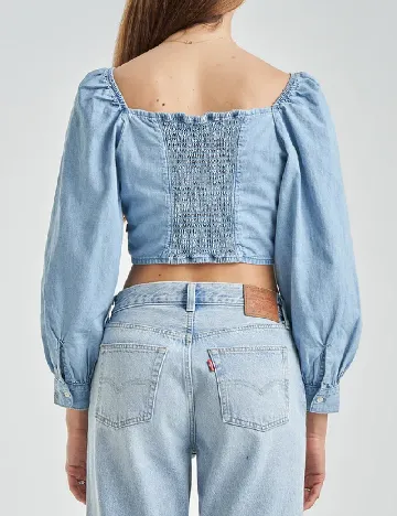 Top Levi S, bleu