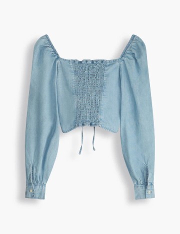 Top Levi S, bleu