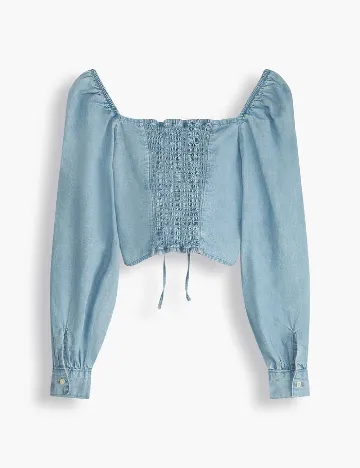 Top Levi S, bleu