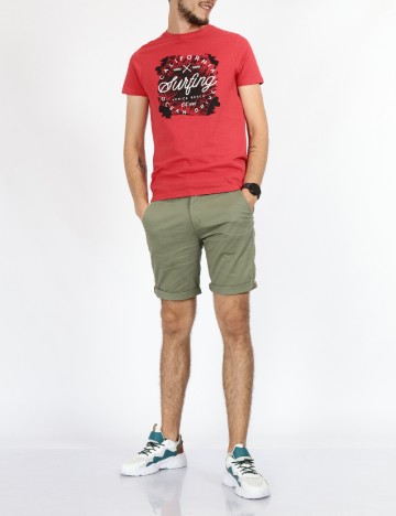 Tricou Milano Bulls, rosu