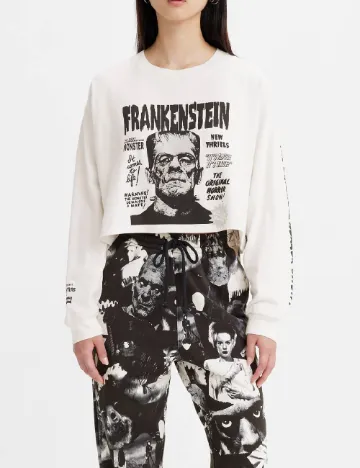 Top Levi S, ecru