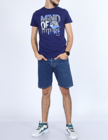 Tricou Milano Bulls, albastru