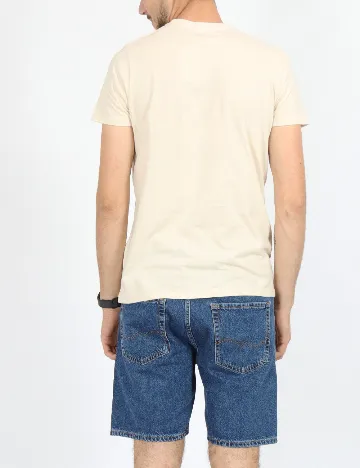 Tricou Milano Bulls, crem