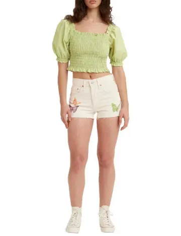 Pantaloni scurti Levi S, crem