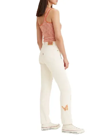 Blugi Levi S, crem