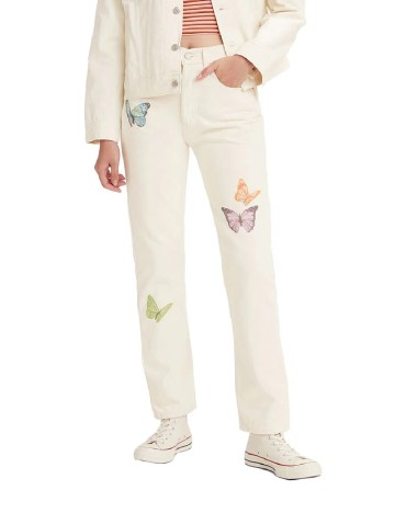 Blugi Levi S, crem