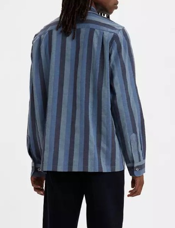 Camasa Levi S, bleumarin