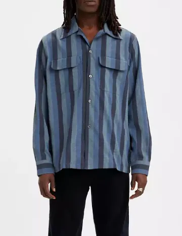 Camasa Levi S, bleumarin