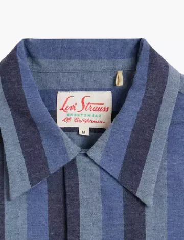 Camasa Levi S, bleumarin