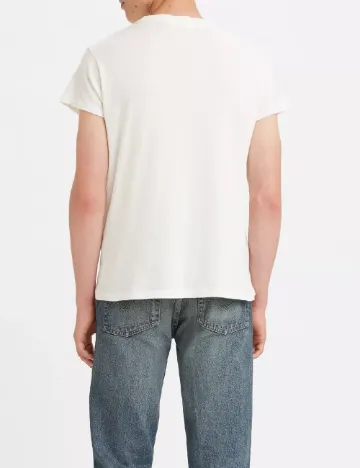 Tricou Levi S, alb