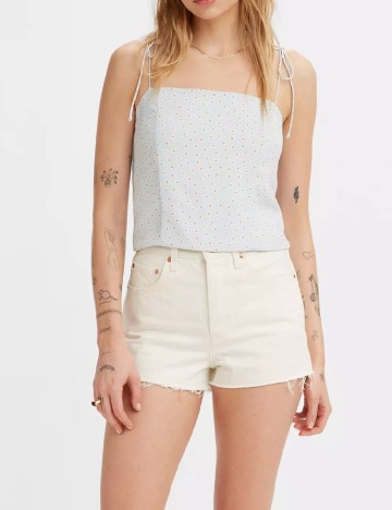 Top Levi S, bleu