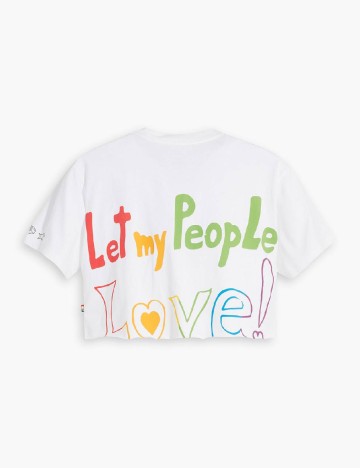 Top Levi S, alb