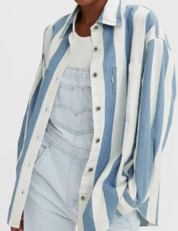 Camasa Oversize Levi S, albastru