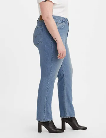 Blugi Levi S Plus Size, albastru