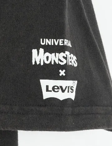 Tricou Levi S, gri inchis