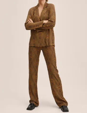 Pantaloni Mango, maro