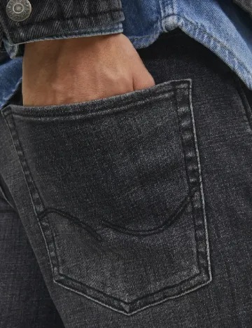 Blugi Jack&Jones, gri inchis
