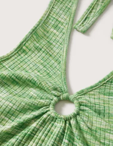 Rochie scurta Mango, verde