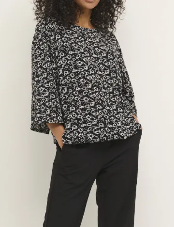 Bluza Kaffe, negru