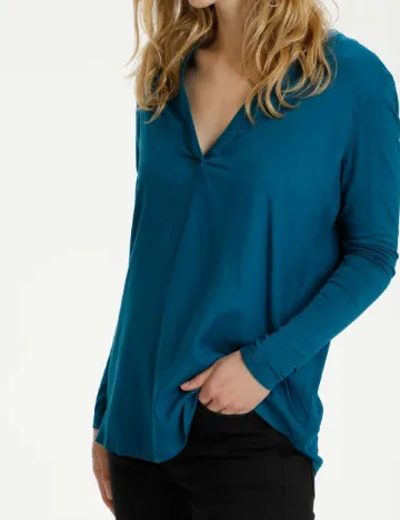 Bluza Kaffe, turcoaz Albastru