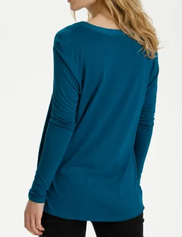 Bluza Kaffe, turcoaz Albastru