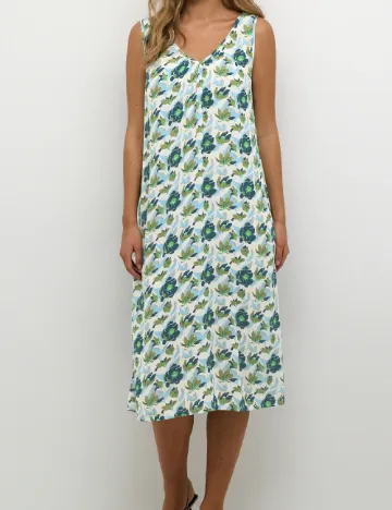 Rochie medie Kaffe, verde