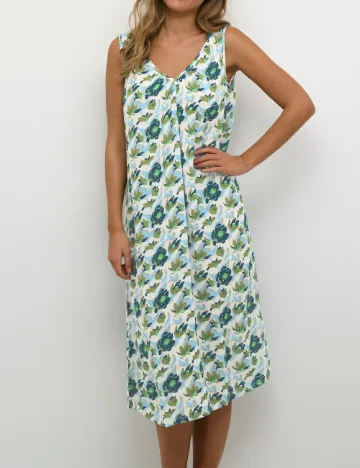 Rochie medie Kaffe, verde