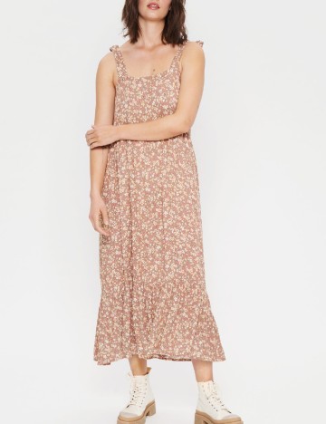 Rochie medie Saint Tropez, maro
