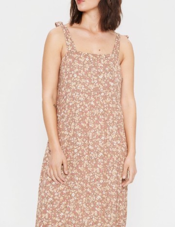 Rochie medie Saint Tropez, maro