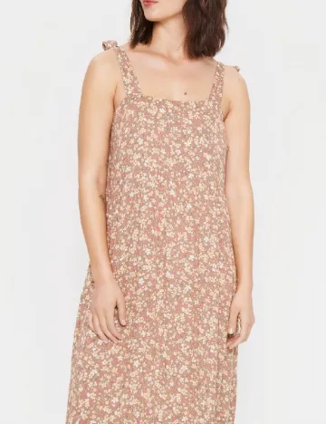 Rochie medie Saint Tropez, maro