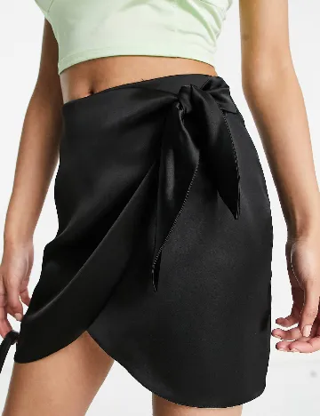 Fusta Miss Selfridge, negru