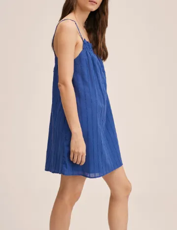 Rochie scurta Mango, albastru