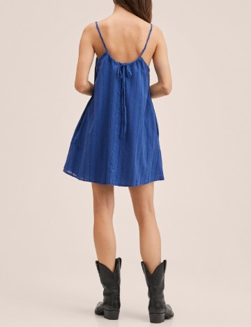 Rochie scurta Mango, albastru
