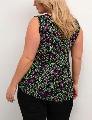 Bluza Kaffe Curve, negru