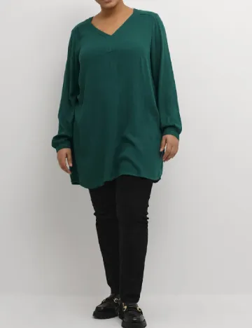 Bluza Kaffe Curve, verde