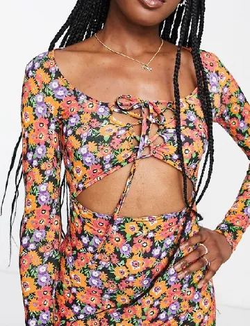 Salopeta ASOS, floral