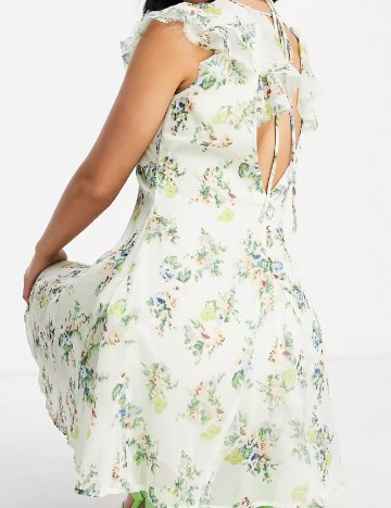 Rochie scurta ASOS, floral