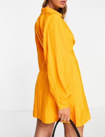 Rochie scurta ASOS, galben