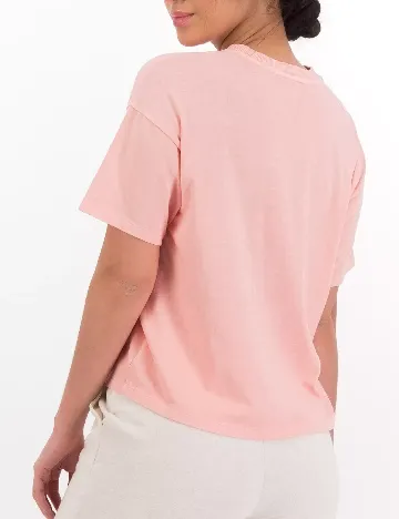 Tricou American Eagle, corai Roz