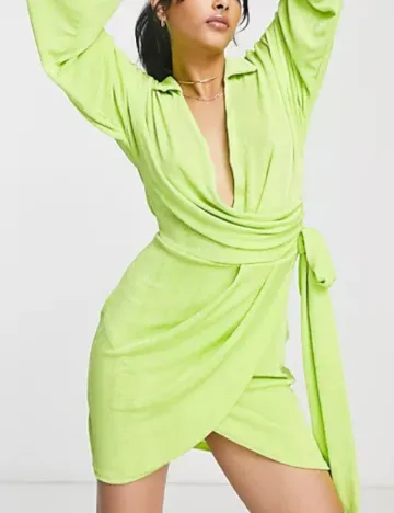 Rochie scurta ASOS, verde